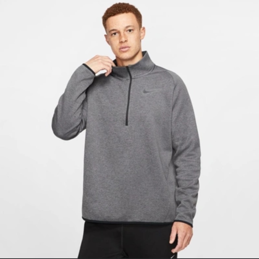 Nike Dri Fit Sportswear Long Sleeve Quarter Zip Fleece Pullover XL